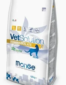 MONGE CAT VETSOLUTION SECCO URINARY STRUVITE KG 1,5