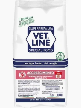 VET LINE DOG SECCO ACCRESCIMENTO BUFALO KG 3