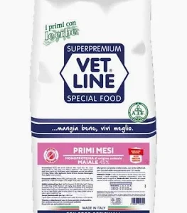 VET LINE DOG SECCO PRIMI MESI MAIALE KG 12,5