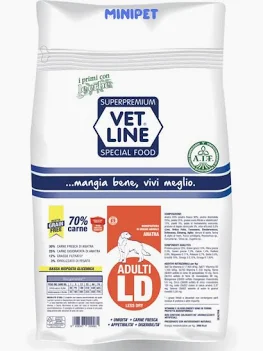 VET LINE DOG SECCO LD ADULT GRAIN FREE ANATRA KG 3