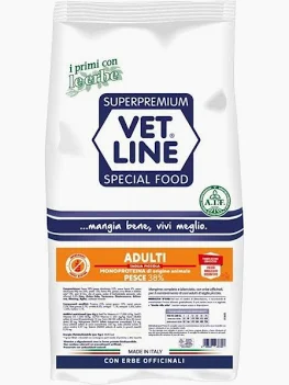 VET LINE DOG SECCO ADULT MINI PESCE KG 3